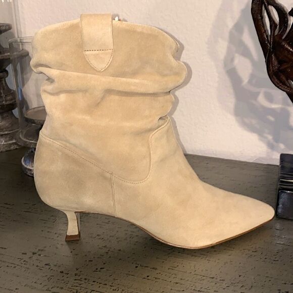 ❤️BRAND NEW! Gianni Bini Sella Suede Slouchy Booties - Picture 3 of 7